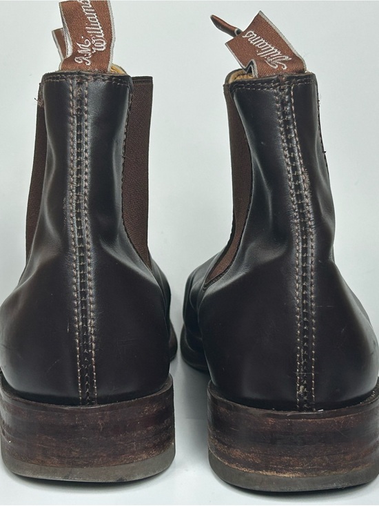 RM Williams Australia GCF Dark Brown Leather Chelsea Boots - Men 10g main image 4